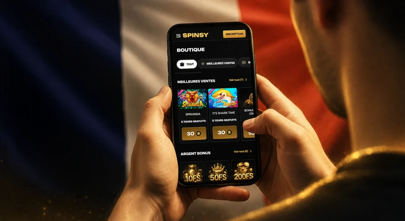 Spinsy mobile application